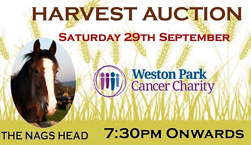 Harvest Auction to Raise Money for Weston Park Cancer Charity