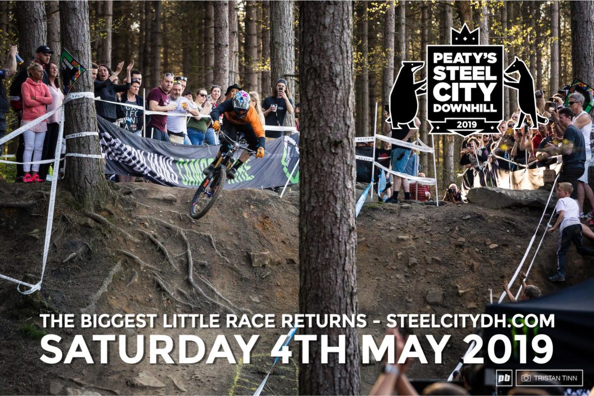 Peaty’s Trail Ale supporting Peaty’s Steel City Downhill 2019