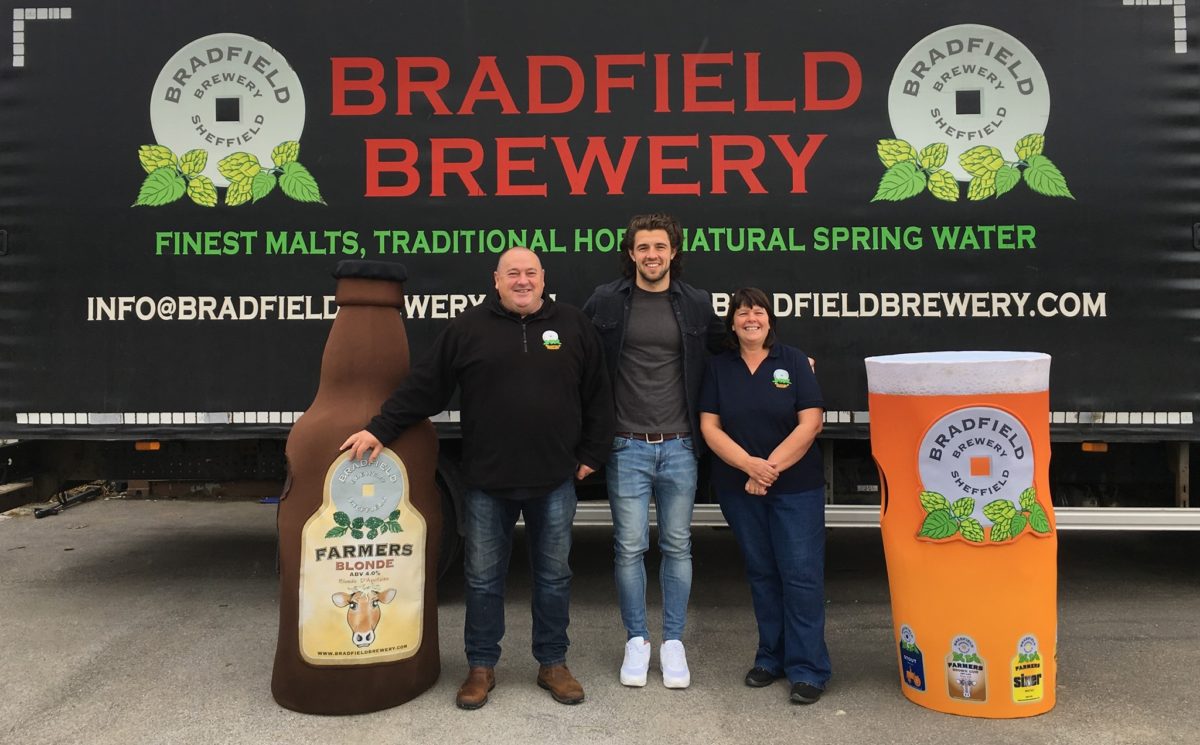 Steeldogs give a big welcome back to Bradfield Brewery